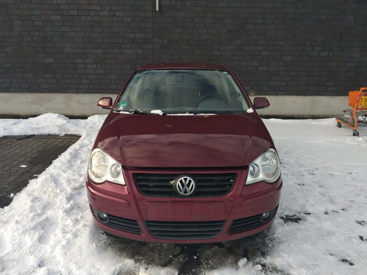 VW Polo 9N3 Original Motorhaube LC3R Winterred Bj 2005 LRP Autorecycling vw-polo-9n3-original-motorhaube-lc3r-winterred-bj-2005-lrp-autorecycling